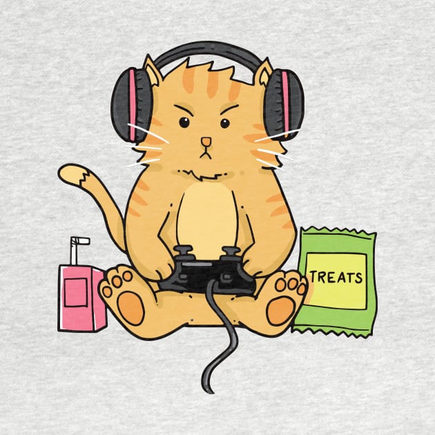 Gamer Cat by Nowhereman78